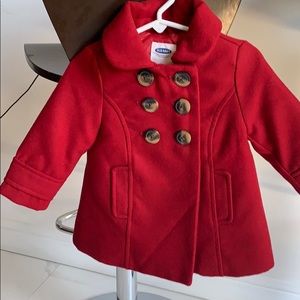 Old Navy Red Coat